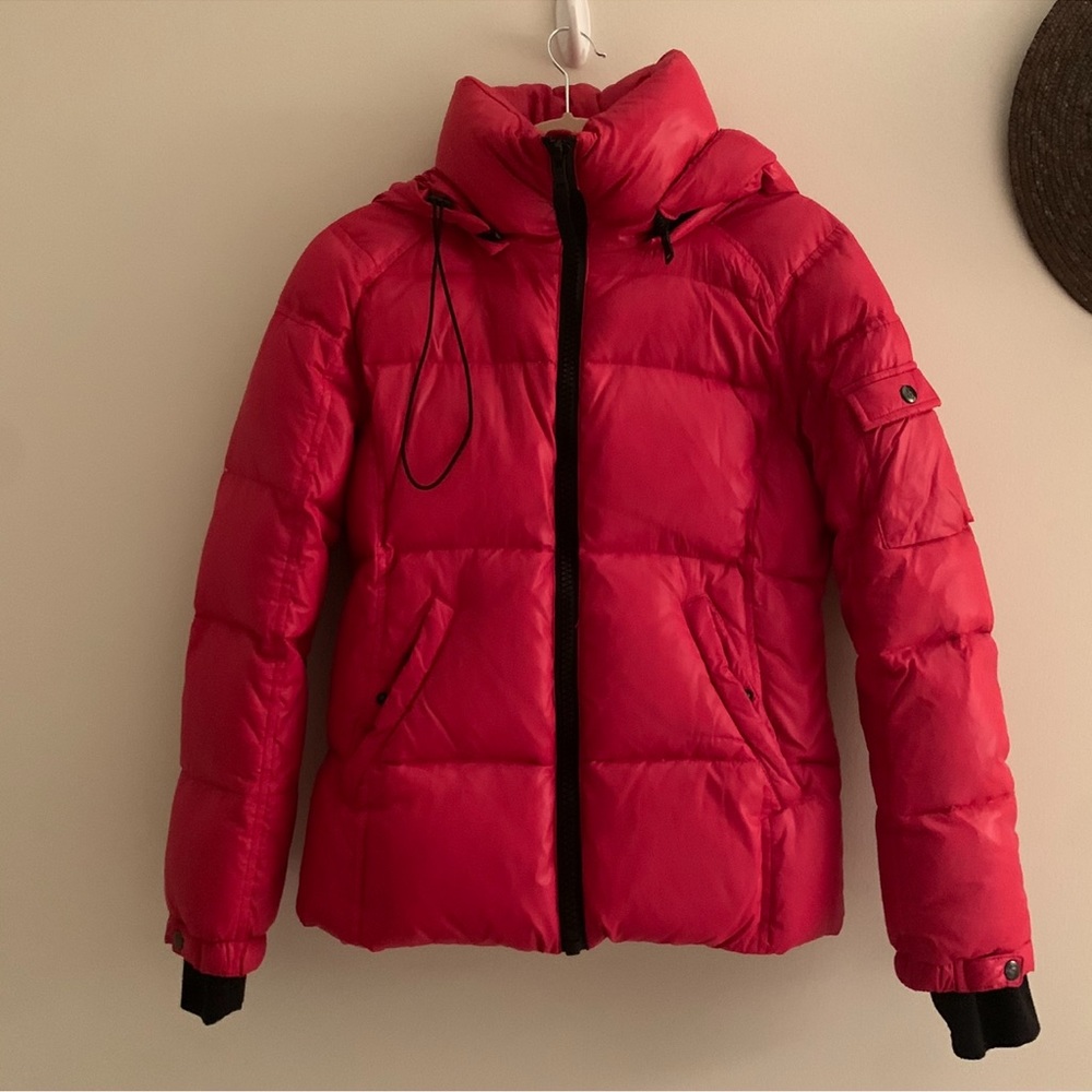 SAM. S13 Down Freestyle Puffer Jacket Coat Red